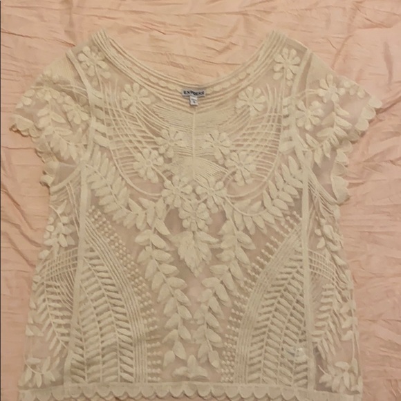 Express Embroidered Top - Picture 2 of 6